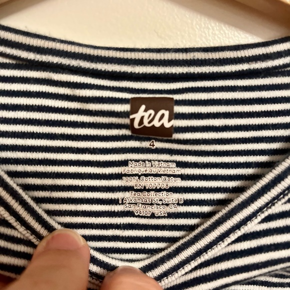 Tea Collection Tiered Skirt Dress, size 4 - Picture 2 of 4